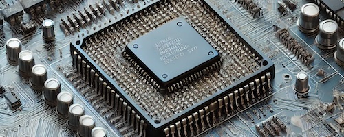 Vintage microprocessor